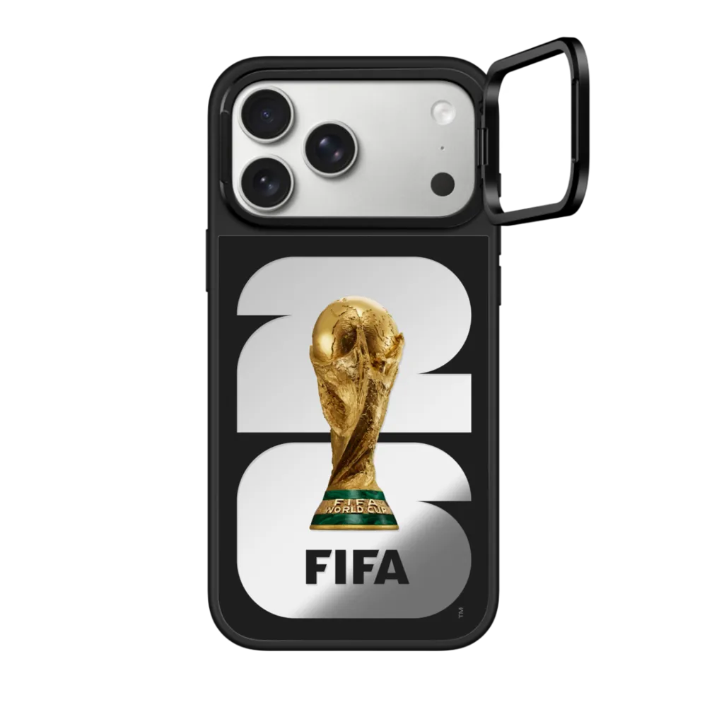 FIFA WORLD CUP 26™ TROPHY CASE ミラー リングスタンドケース MagSafe対応