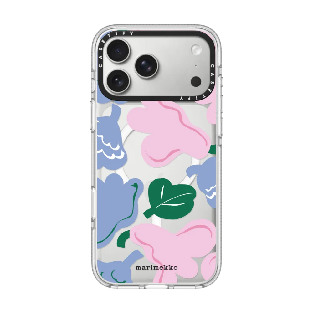 Marimekko Kukasta Kukkaan Case インパクト クリアケース MagSafe対応