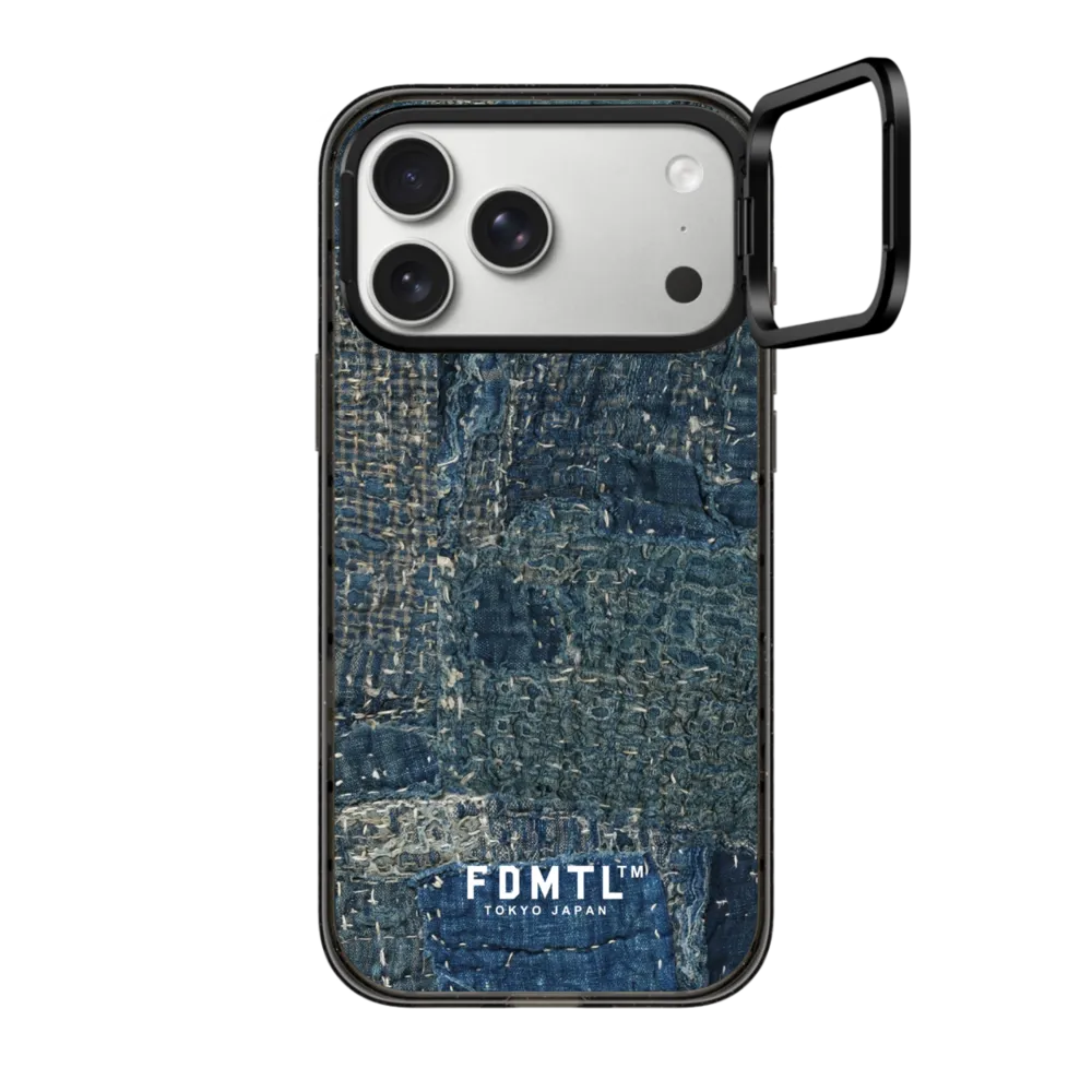 Indigo Boro Type-A Case インパクトリングスタンドケース MagSafe対応
