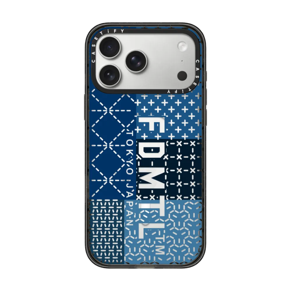 Block Sashiko Case インパクトケース MagSafe対応